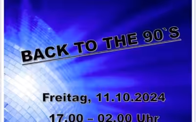 Back to the 90’s